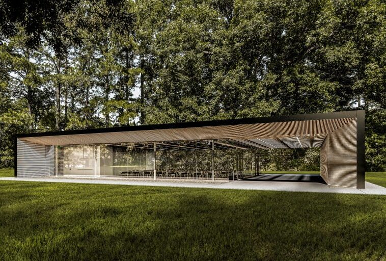 Brown Assembly and Dining Hall wins 2020 AIA South Atlantic Region Merit Design Award
